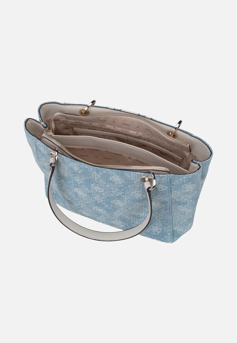 Noelle II 72250 Denim Logo - Shopper