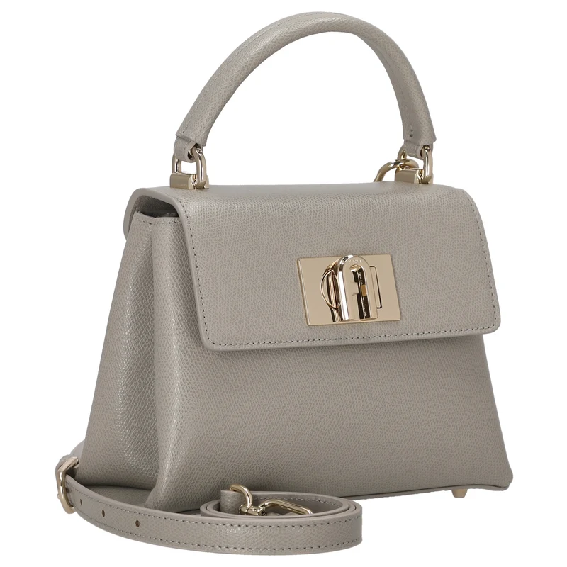 Furla 1927 Mini Top Handle - Abendtasche 21 cm (stone gray)