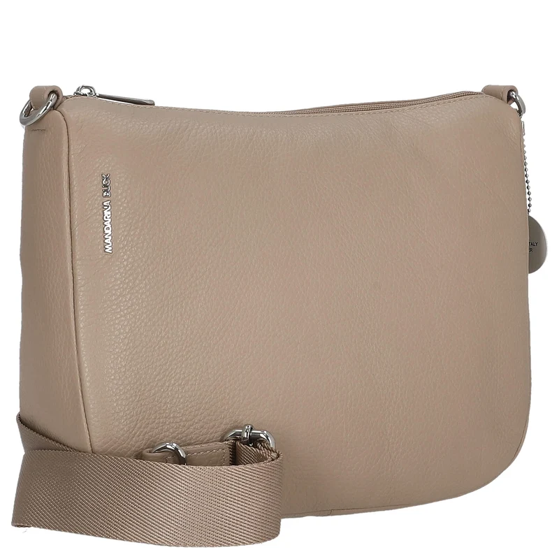 Mandarina Duck Mellow Leather Hobo - Umhängetasche 28.5 cm (warm taupe)