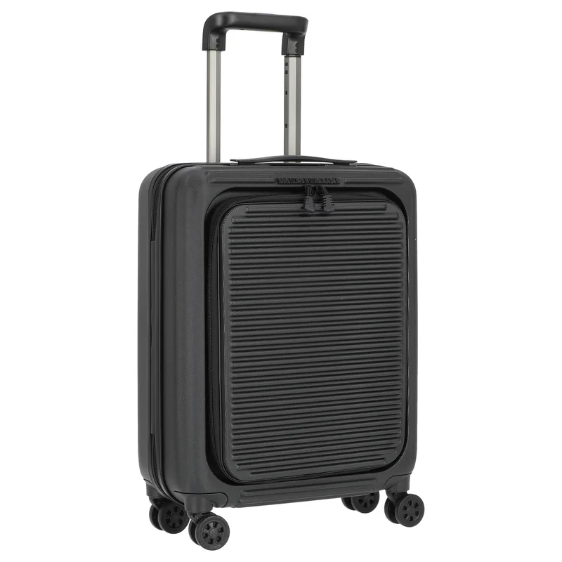 Mandarina Duck Tank Case - 4-Rollen-Trolley mit Vortasche 55 cm (black)