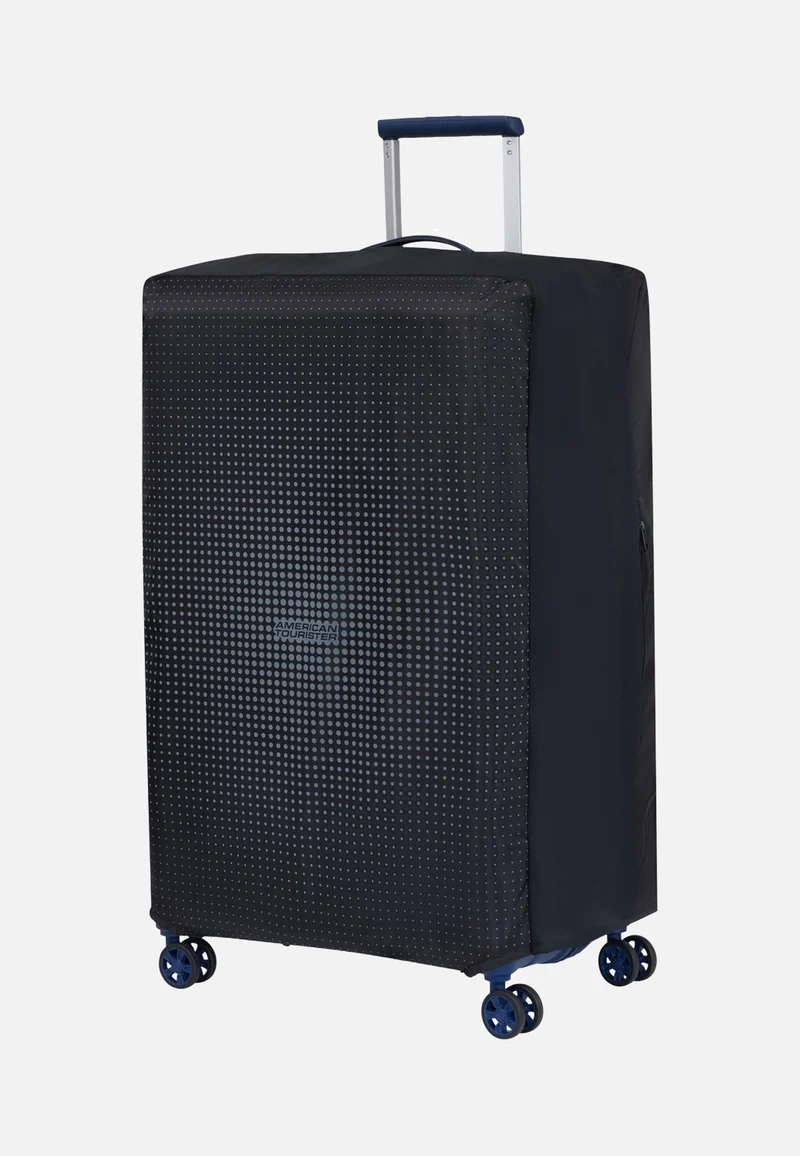 Foldable L Black/Grey - Luggage Cover