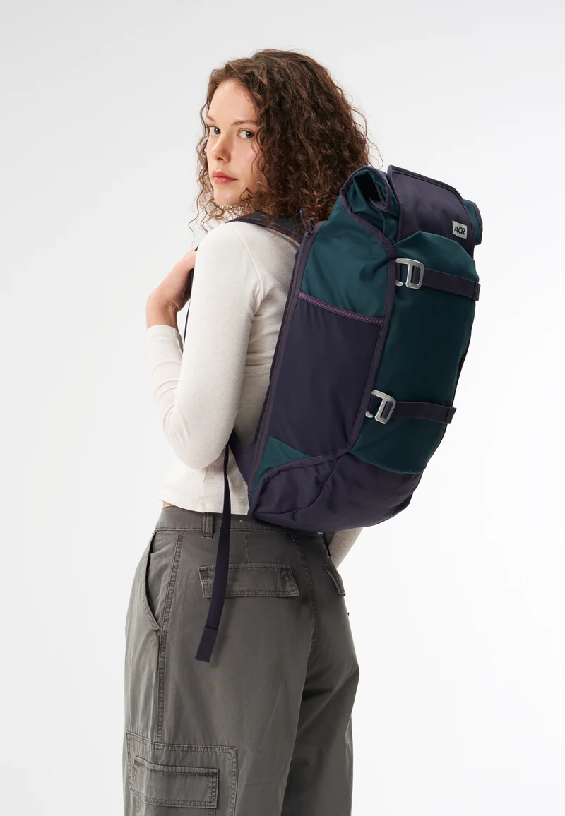 Trip Pack Vintage Teal - Rolltop Rucksack