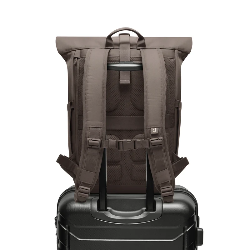 Johnny Urban Allen Medium - Rolltop Backpack 40 cm (brown)