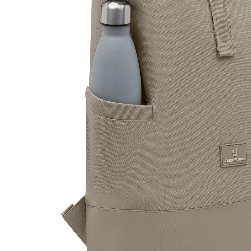 Johnny Urban Luca Medium - Rolltop Backpack 42 cm (desert grey)