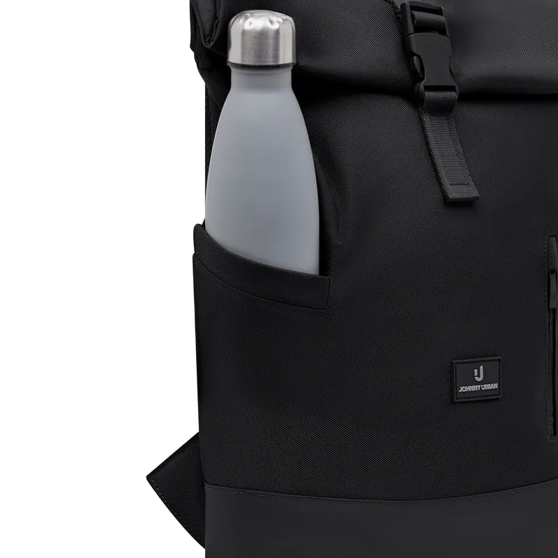 Johnny Urban Luca Small - Rolltop Backpack 36 cm (black)