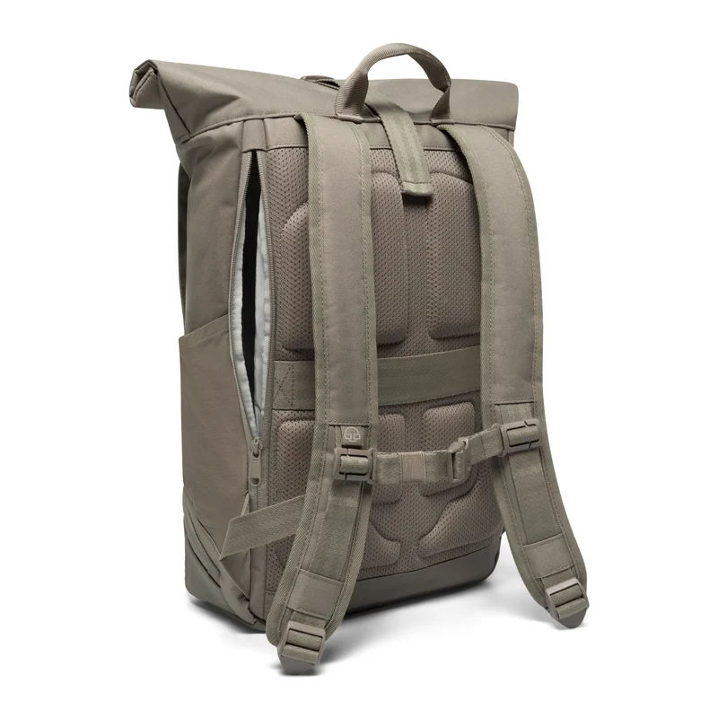 Johnny Urban Allen Medium - Rolltop Backpack 40 cm (desert grey)