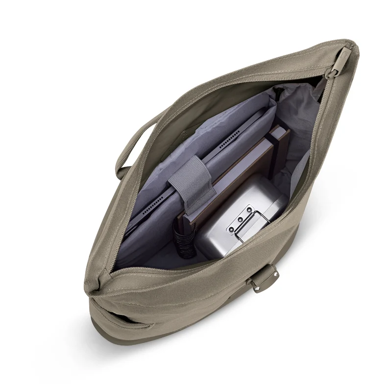 Johnny Urban Luca Small - Rolltop Backpack 36 cm (desert grey)