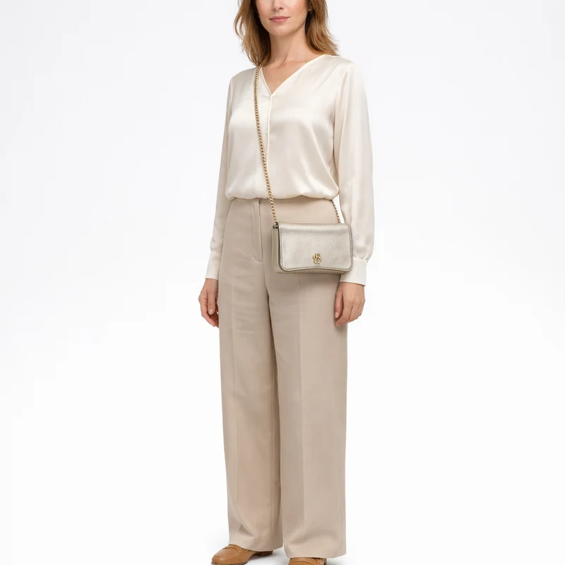 BOSS Beyond Clutch - Umhängetasche 21 cm (gold)