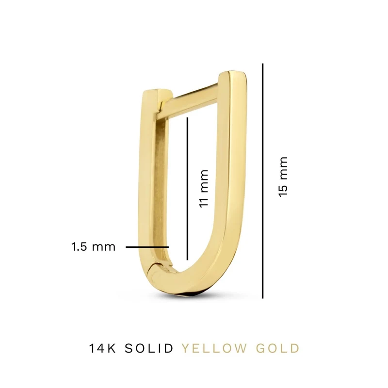 Isabel Bernard Rivoli Aimée 14 Karat | Gold Drop Ohrringe IB360239