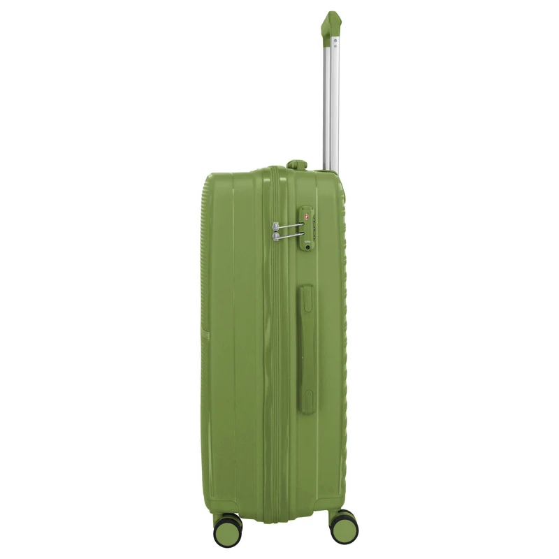 Travelite Pacific - 4-Rollen-Trolley 67 cm (olive)