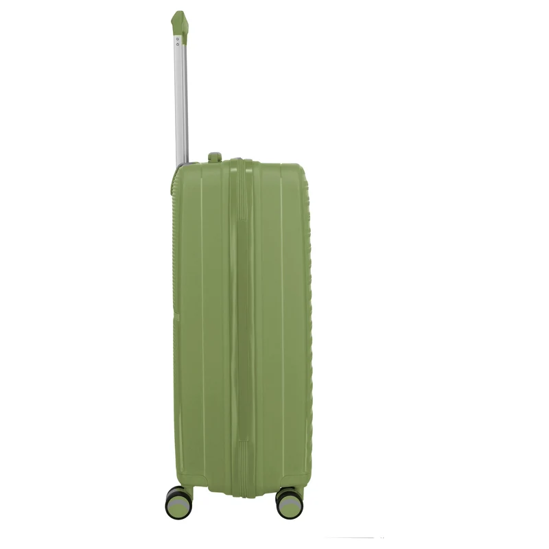 Travelite Pacific - 4-Rollen-Trolley 67 cm (olive)