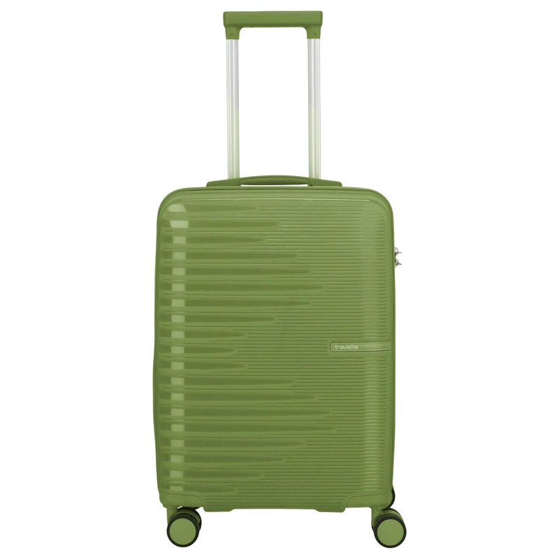 Travelite Pacific - 4-Rollen-Kabinentrolley 55 cm (olive)