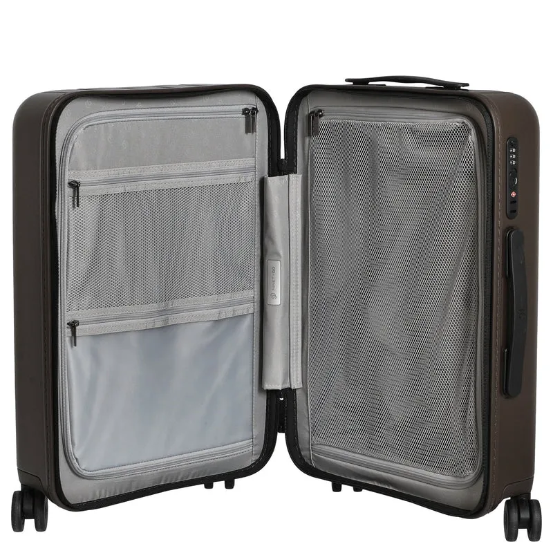NINETYGO Touch - 4-Rollen-Kabinentrolley S 55 cm (braun)