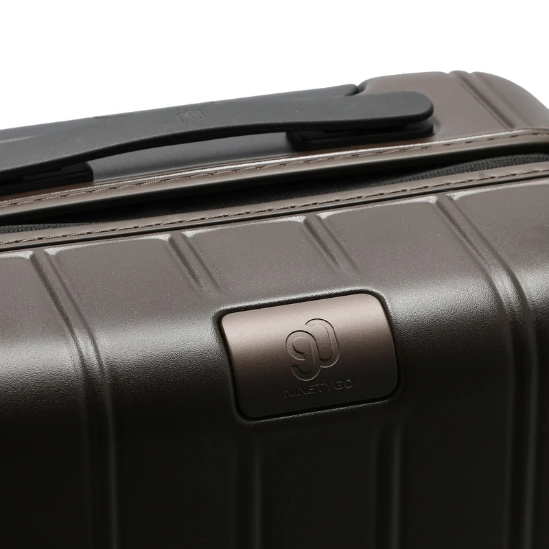 NINETYGO Touch - 4-Rollen-Kabinentrolley S 55 cm (braun)