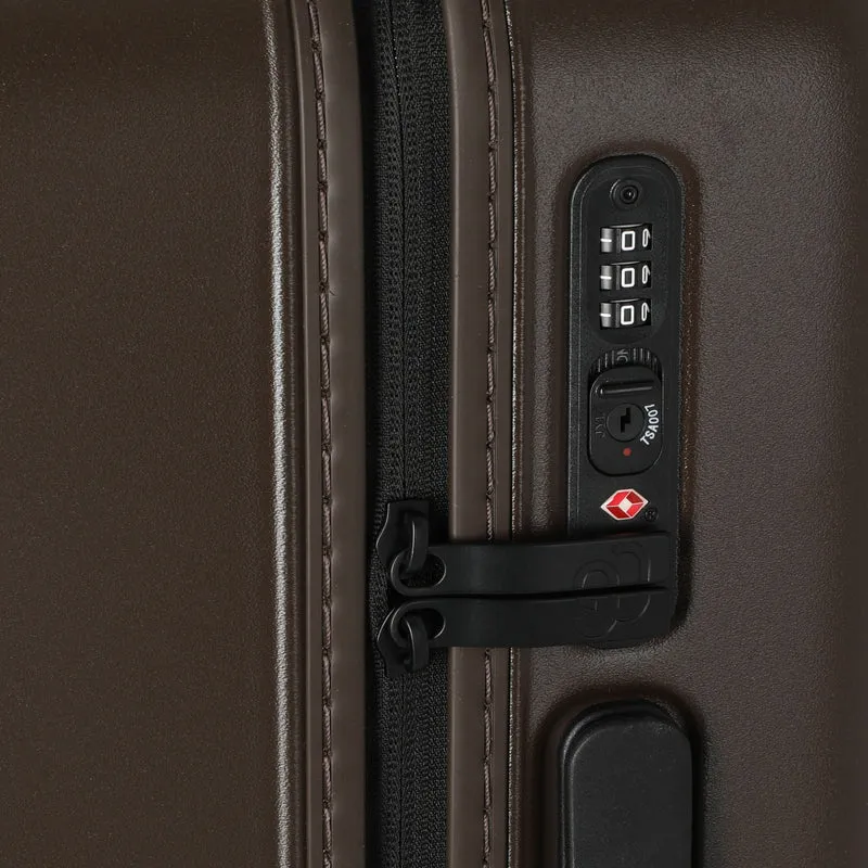 NINETYGO Touch - 4-Rollen-Kabinentrolley S 55 cm (braun)