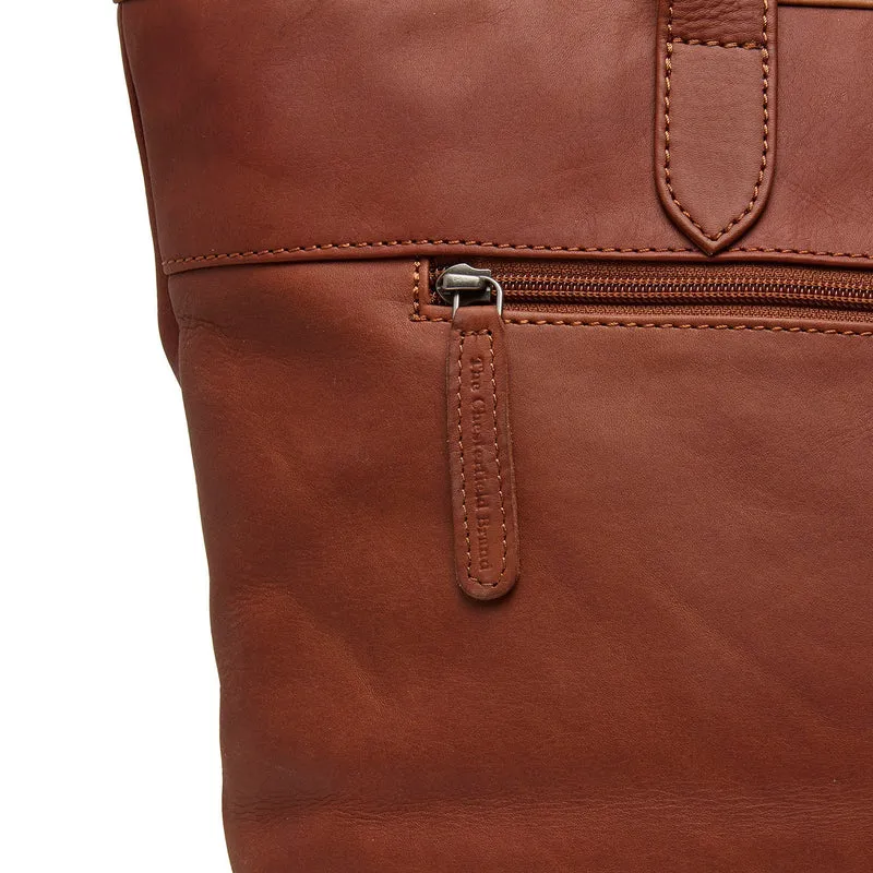 The Chesterfield Brand Monza - Shopper 14.1" 33 cm (cognac)
