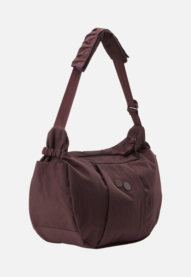 Krumm Large Crinkle Mahagoni - Hobo Bag