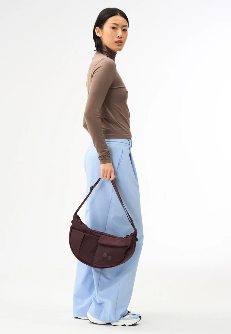 Krumm Medium Crinkle Mahagoni - Crossbody Bag