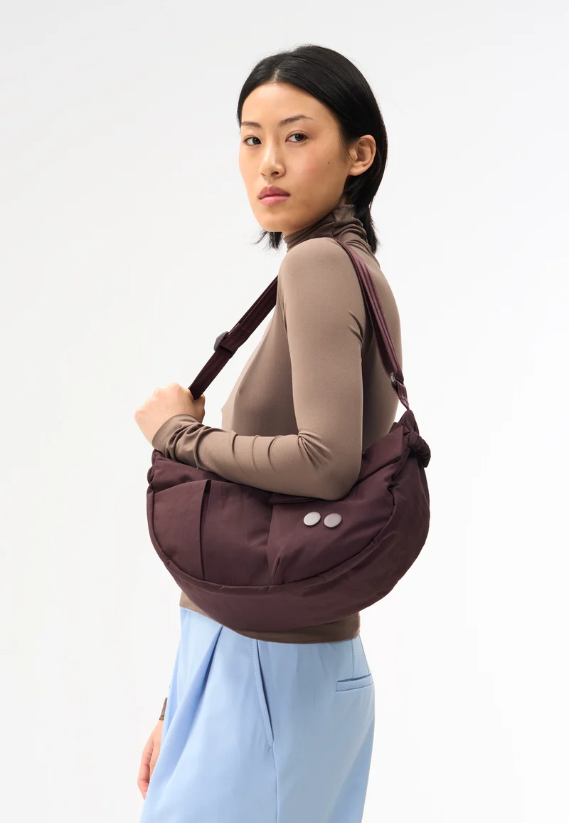 Krumm Medium Crinkle Mahagoni - Crossbody Bag