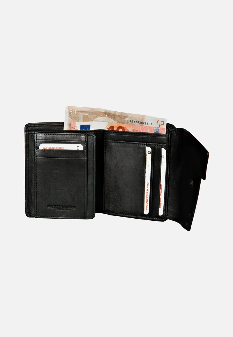 Lotta Ladies Purse Black Smoke - Portemonnaie