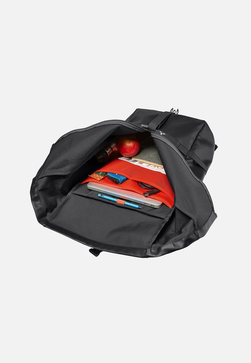 Mineo 23 Black - Rolltop Rucksack