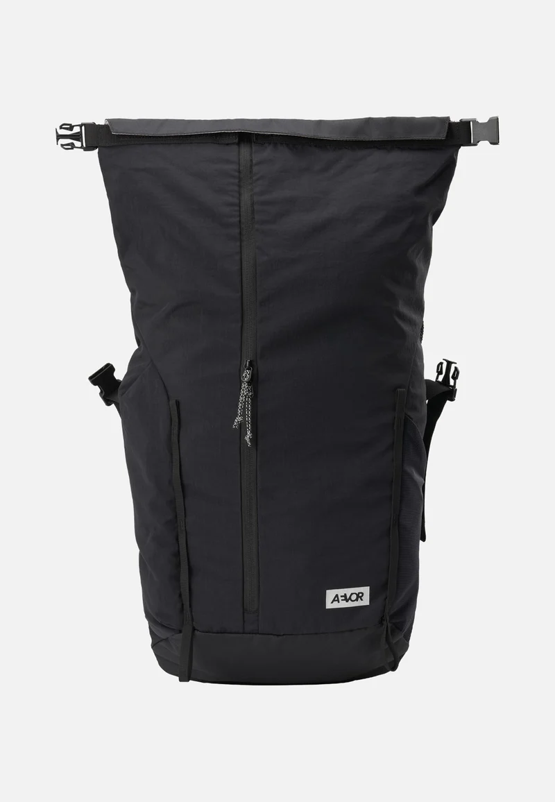 Active Pack Black - Rolltop Rucksack