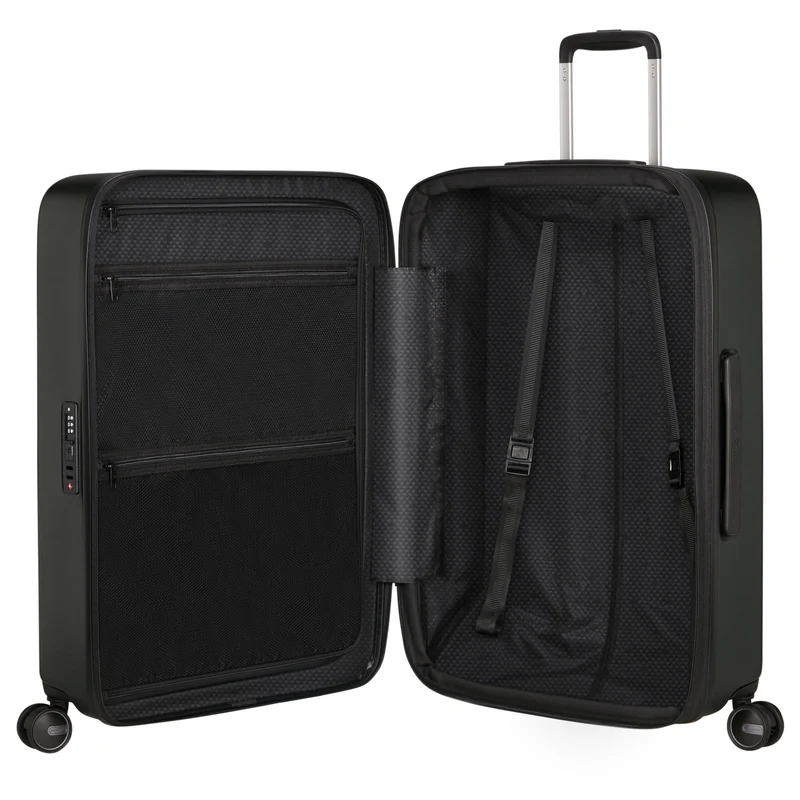 Samsonite Fyrm - 4-Rollen-Trolley 67 cm erw. (deep green)