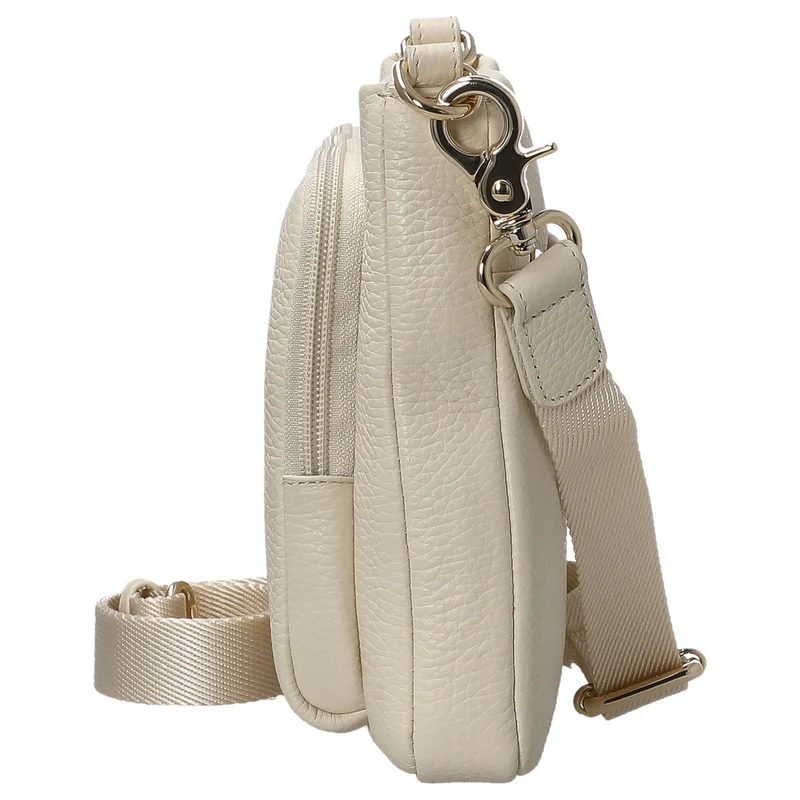Mandarina Duck Mellow Leather - Umhängetasche 23 cm (almond)