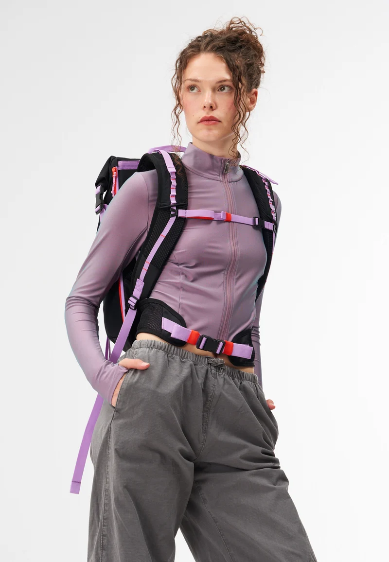 Active Pack Dual Dip Violett Rush - Rolltop Rucksack