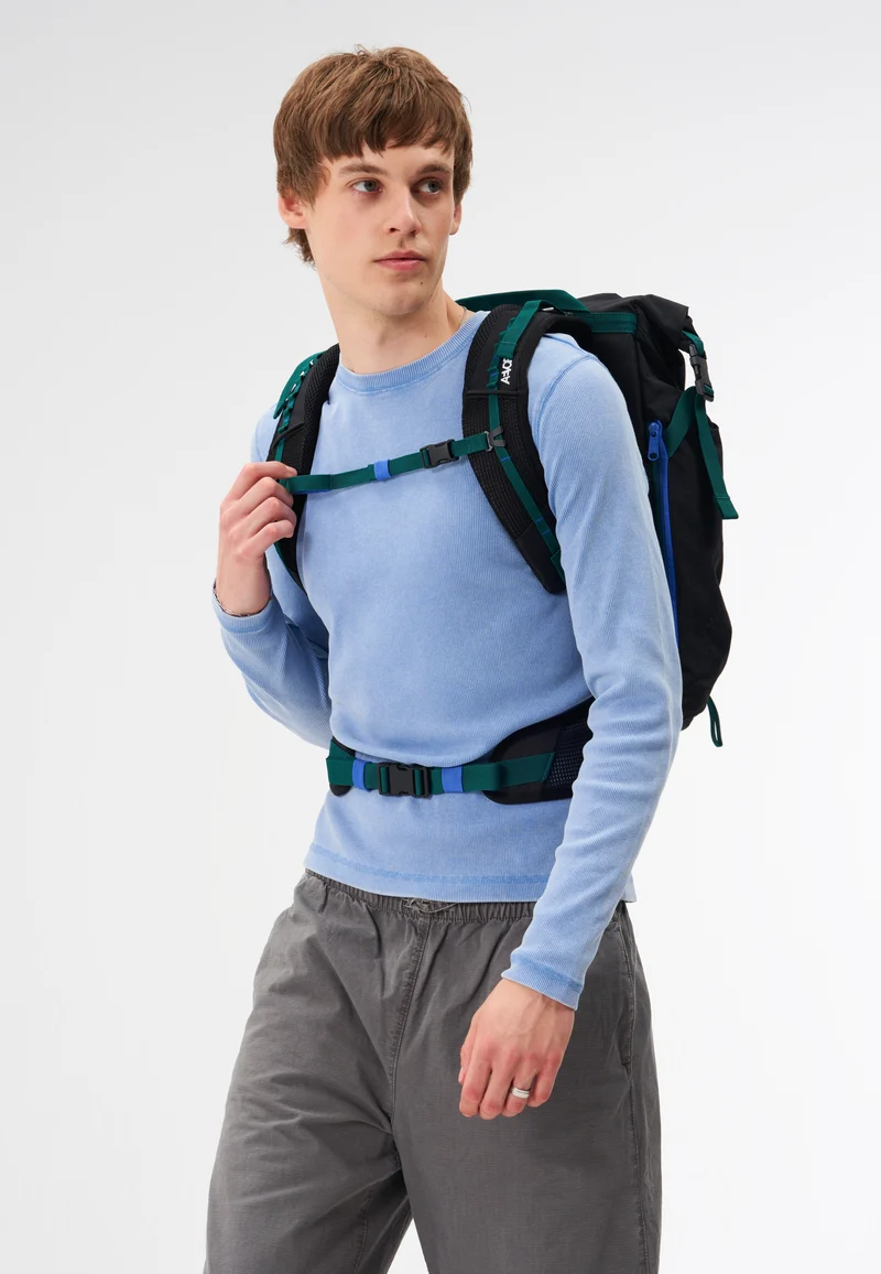 Active Pack Dual Dip Aqua Drift - Rolltop Rucksack