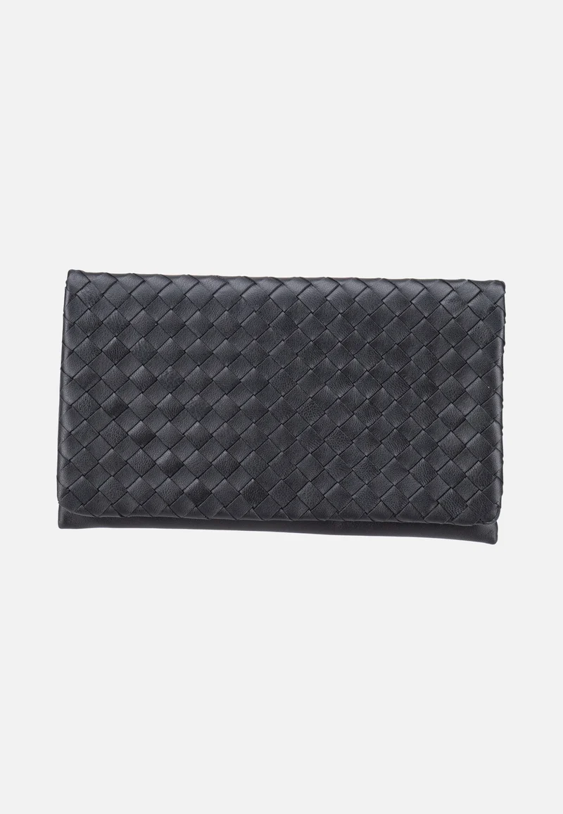Clutch Piuma Weaving Black/Nickel - Clutch