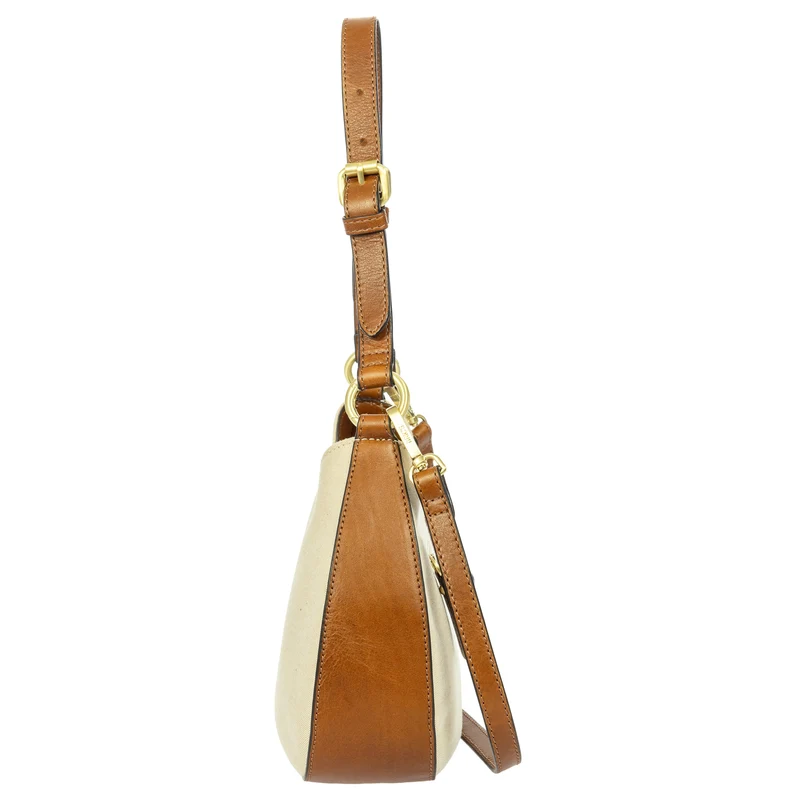 Brics Volterra Trama - Schultertasche 29 cm (cappuccino)