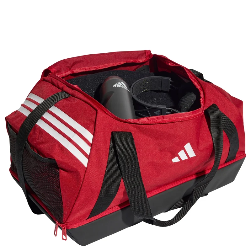adidas Tiro Duffle Bag Medium - Sporttasche 59.5 cm (Bodenfach) (team power red 2/white)