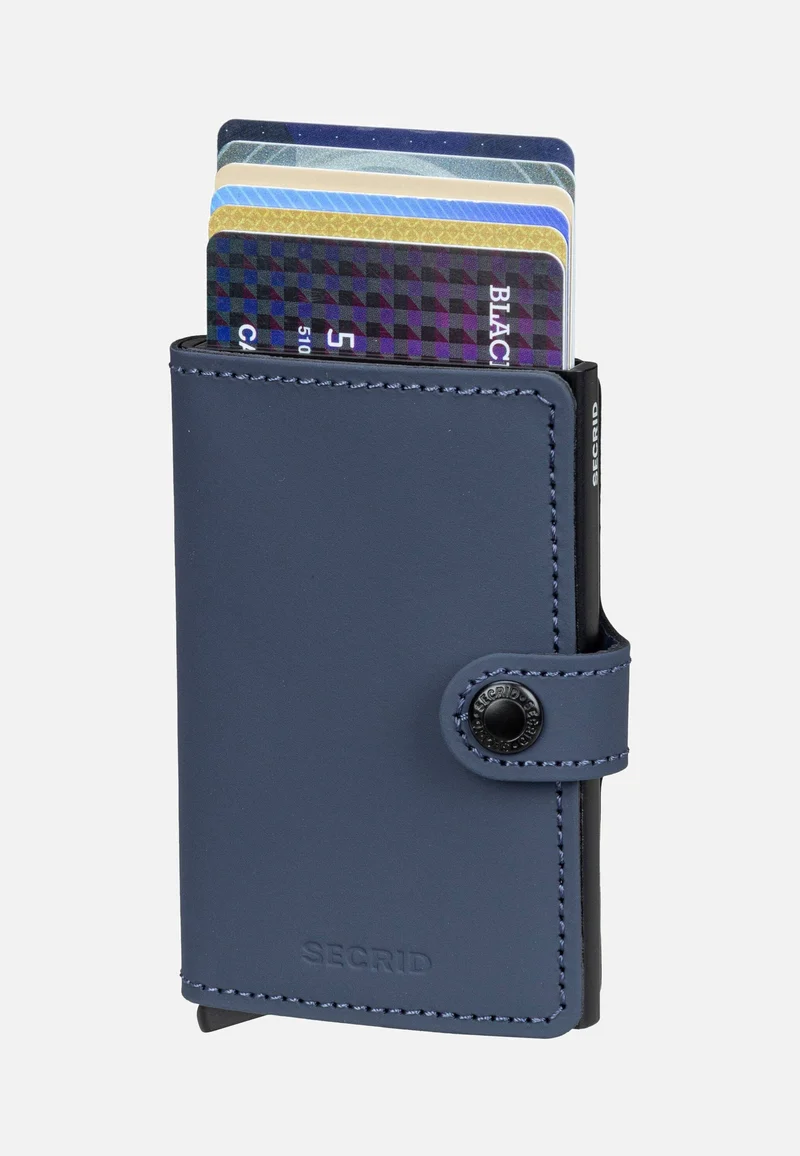 Miniwallet Matte Nightblue - Portemonnaie