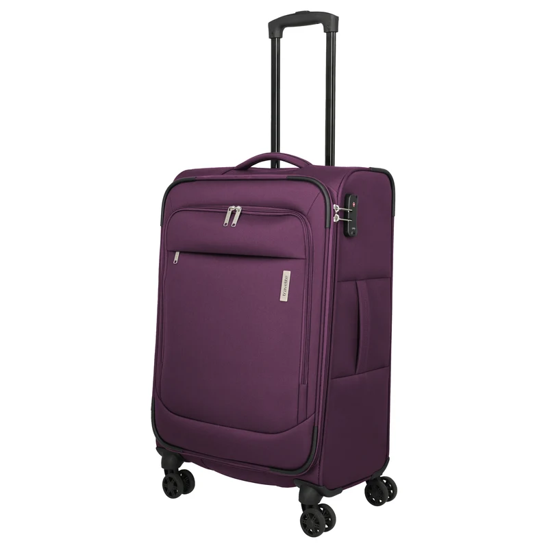 Travelite Priego - 4-Rollen-Trolley 66 cm (berry)