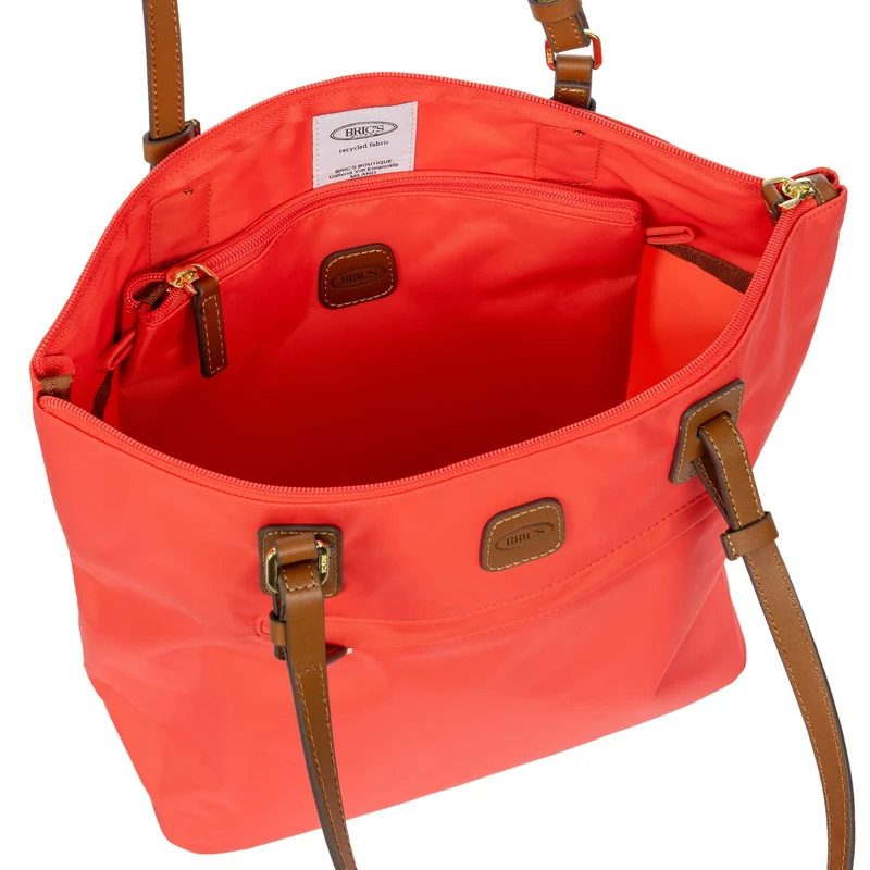 Brics X-Bag Shopping M Sportina - Schultertasche 27 cm (poppy)