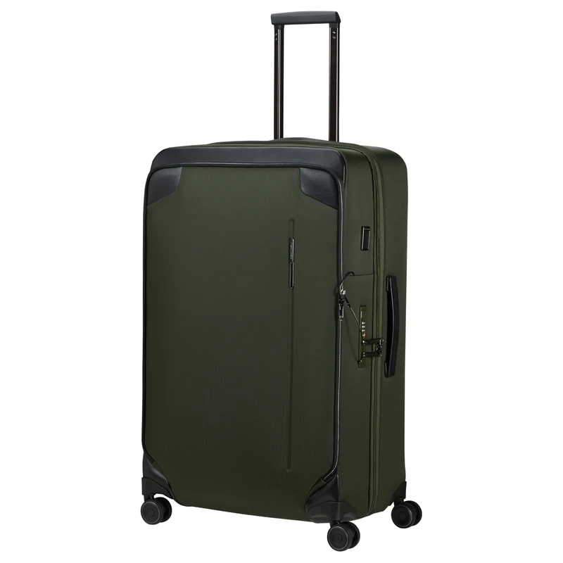 Samsonite Splendix - 4-Rollen-Trolley L 79 cm erw. (grün/schwarz)