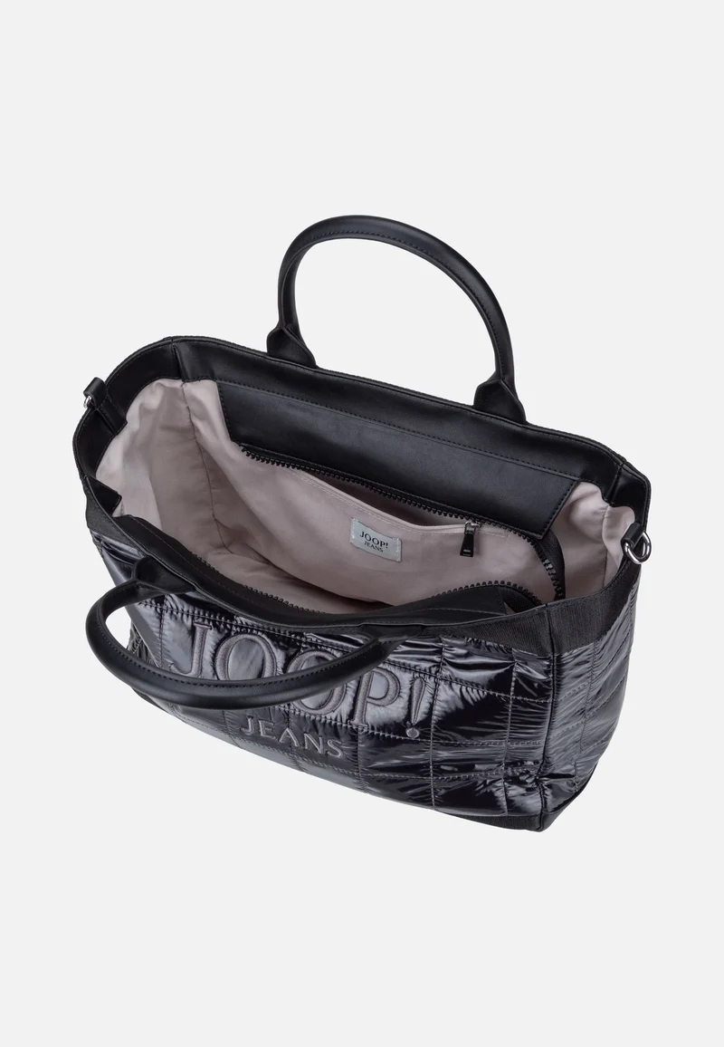 Calduccio Tessuto Yvette LHZ Black - Henkeltasche
