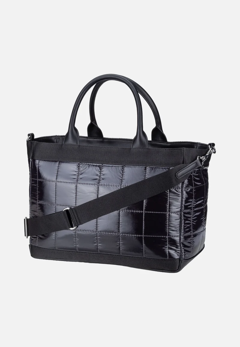 Calduccio Tessuto Yvette LHZ Black - Henkeltasche