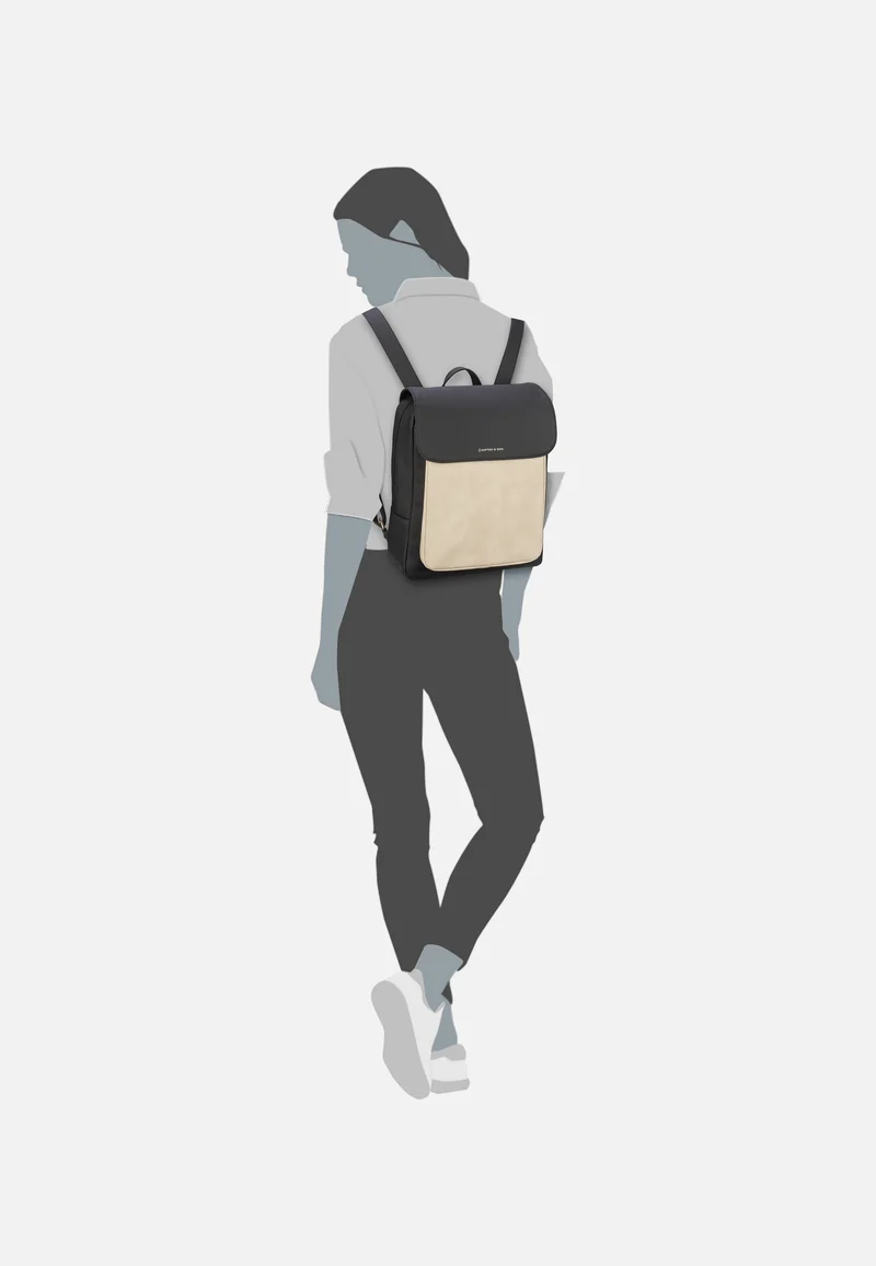 Tromso Cream Black - Rucksack