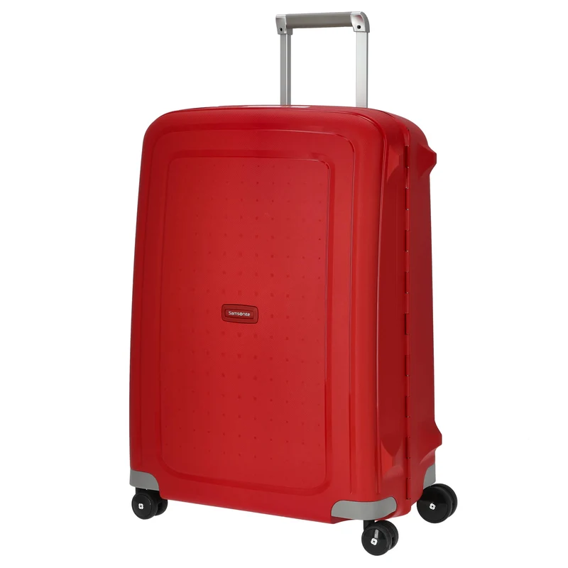 Samsonite S Cure Spinner - 4-Rollen-Trolley M 69 cm (crimson red)