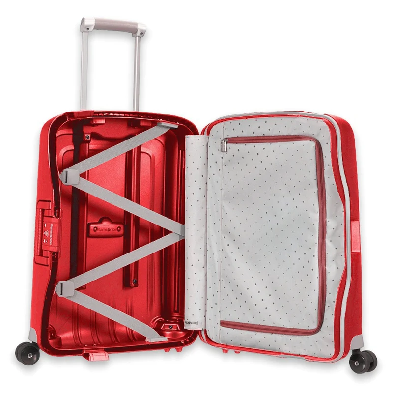 Samsonite S Cure Spinner - 4-Rollen-Kabinentrolley S 55 cm (crimson red)
