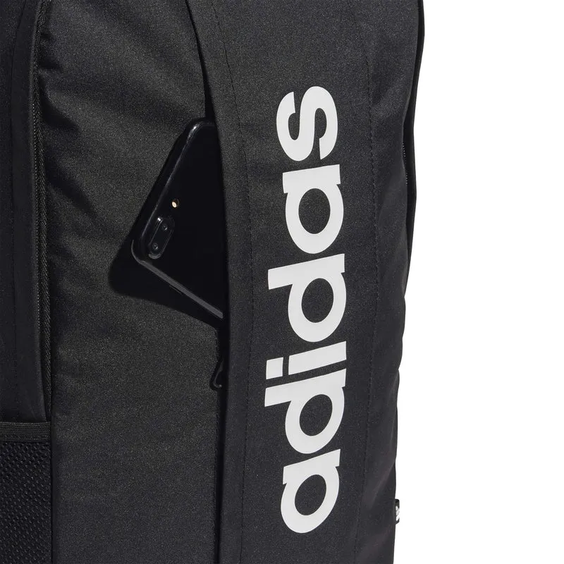 adidas Linear - Rucksack 45 cm (black/black/white)