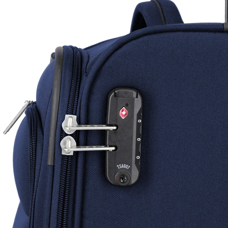 Travelite Priego - 4-Rollen-Trolley 66 cm (navy)