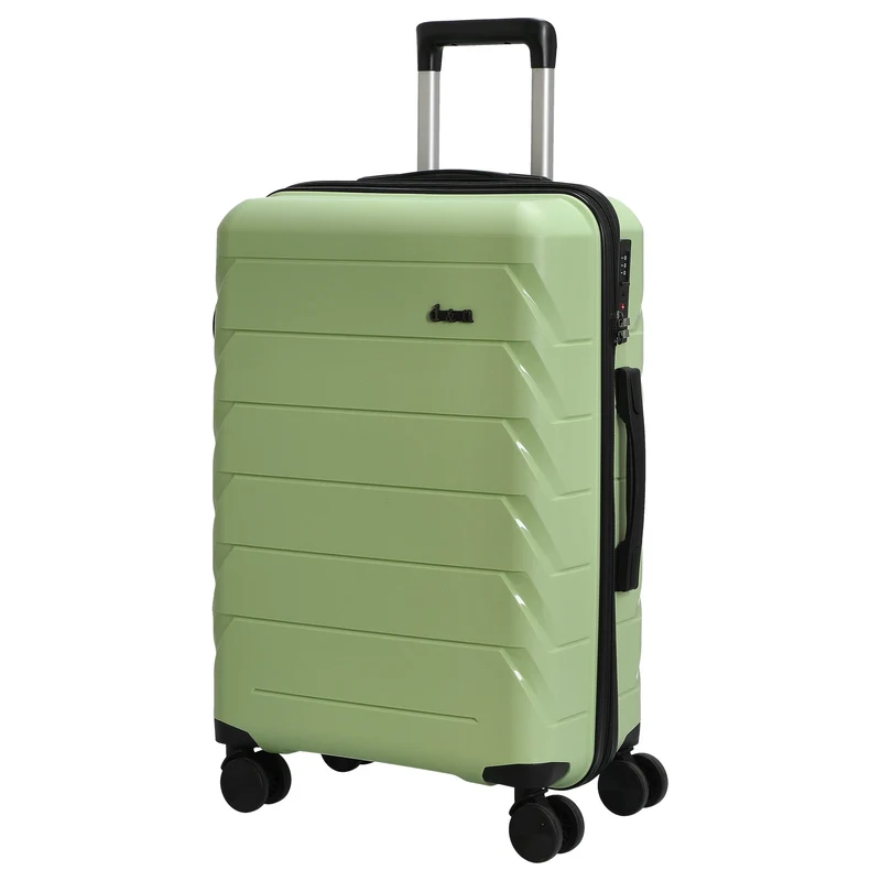 D&N Travel Line 4100 - 4-Rollen-Trolley M 64 cm (lime green)