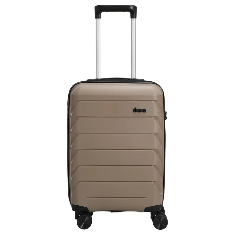 D&N Travel Line 4100 - 4-Rollen-Kabinentrolley S 54 cm (taupe)