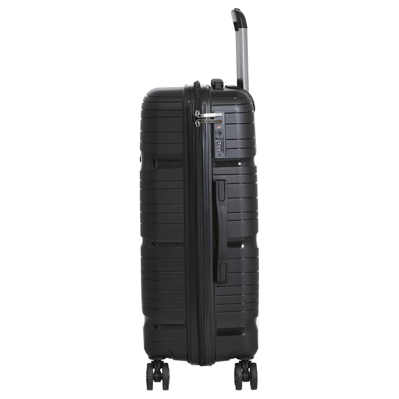 D&N Travel Line 4300 - 4-Rollen-Trolley M 66 cm (black)
