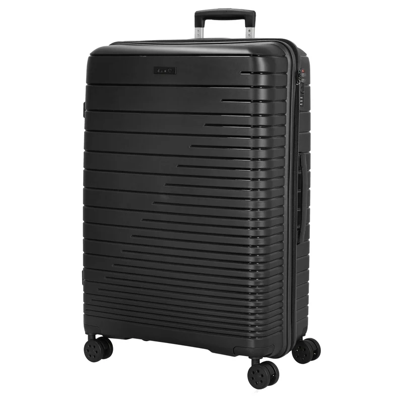D&N Travel Line 4600 - 4-Rollen-Trolley L 75 cm (black)