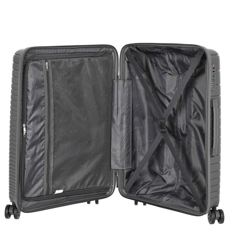 D&N Travel Line 4600 - 4-Rollen-Trolley M 65 cm (grey)