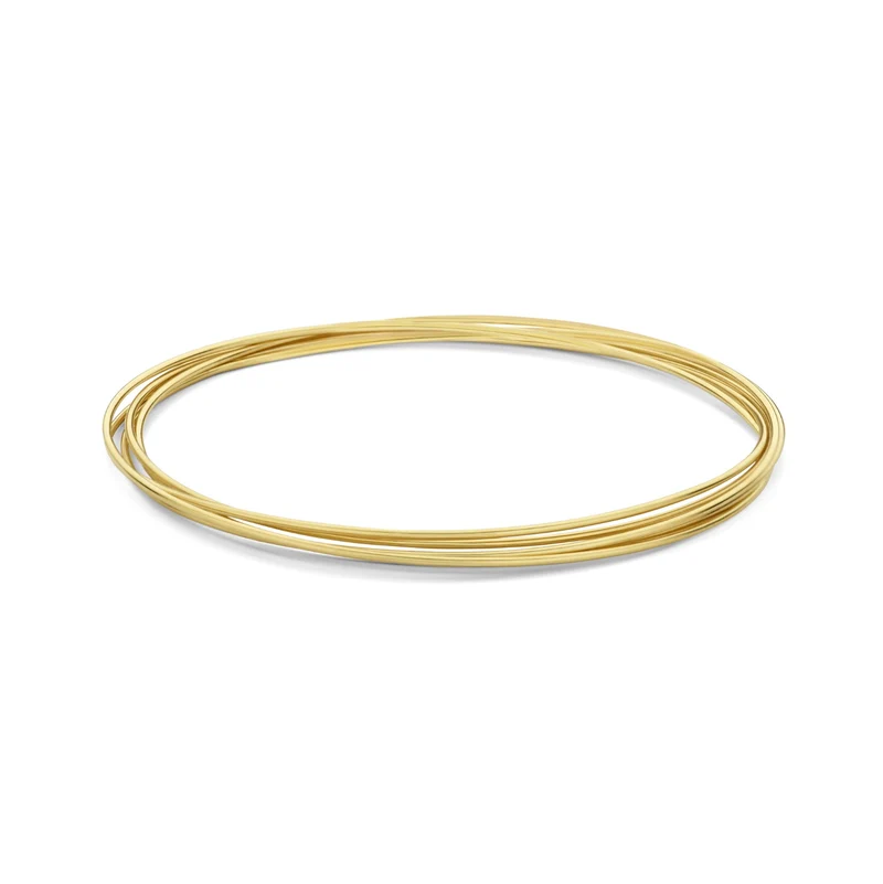 Isabel Bernard Cour d'Honneur Adora 14 Karat | Gold Bangle Set IB320111